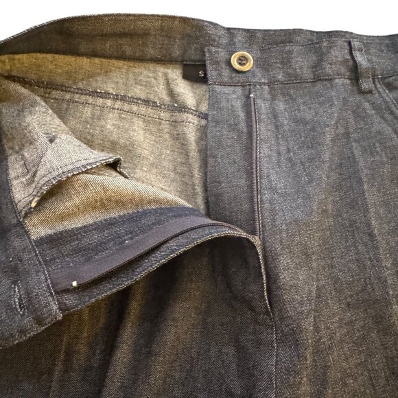 Vintage Silkland Women's Embroidered D. Denim Pants Floral Design Cotton, Size 6 - Picture 8 of 12